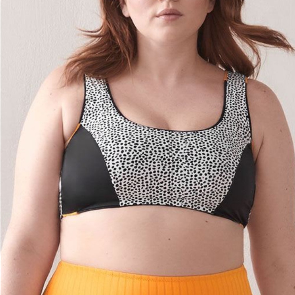 Everyday Sunday Reversible Cropped Bikini Top